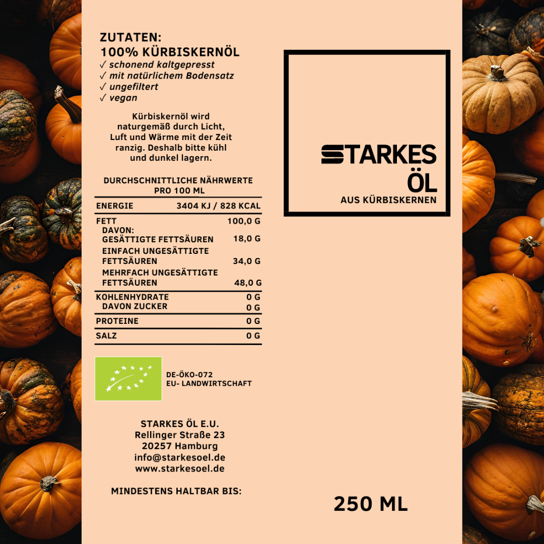 Bio-Kürbiskernöl